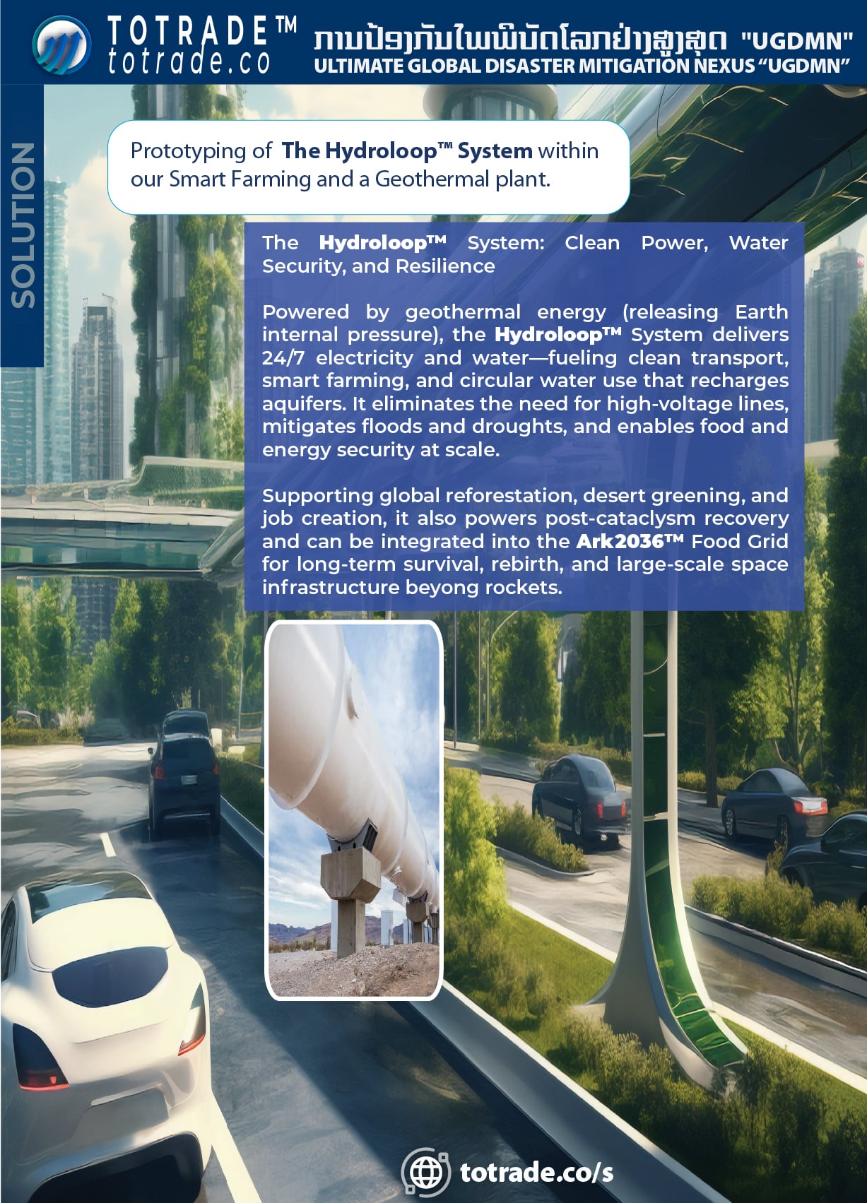 Banking for the Hydroloop System