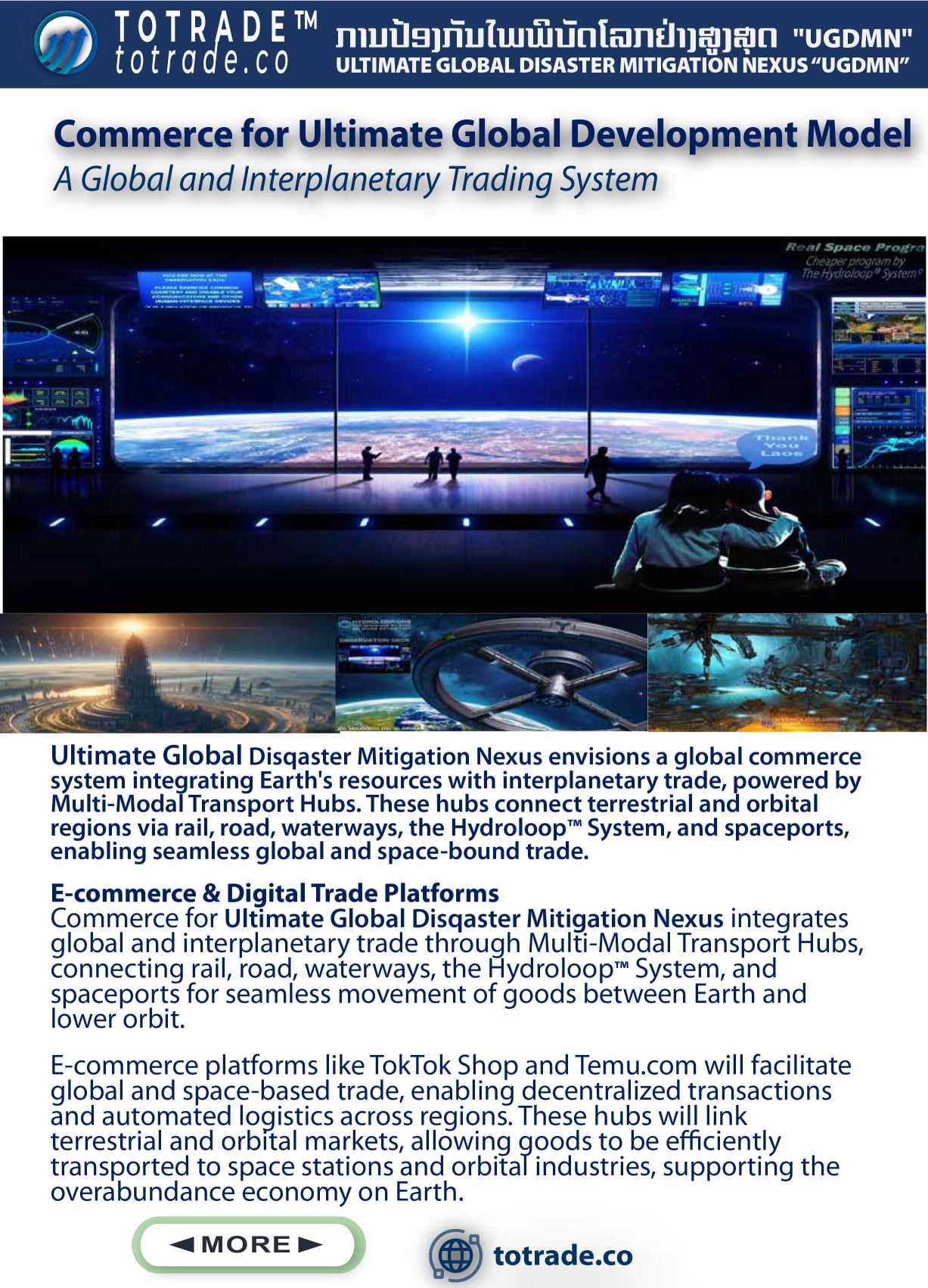 Banking for Space Age Commerce